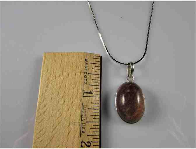 Jasper Sterling Silver Pendant