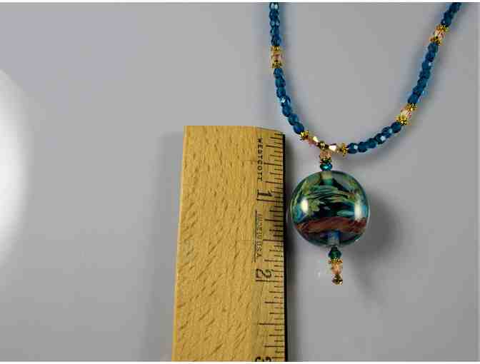 Handcrafted Soft Glass Necklace & Earrings