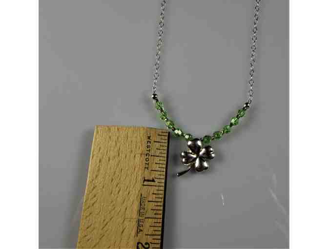 Sterling Silver Shamrock Necklace