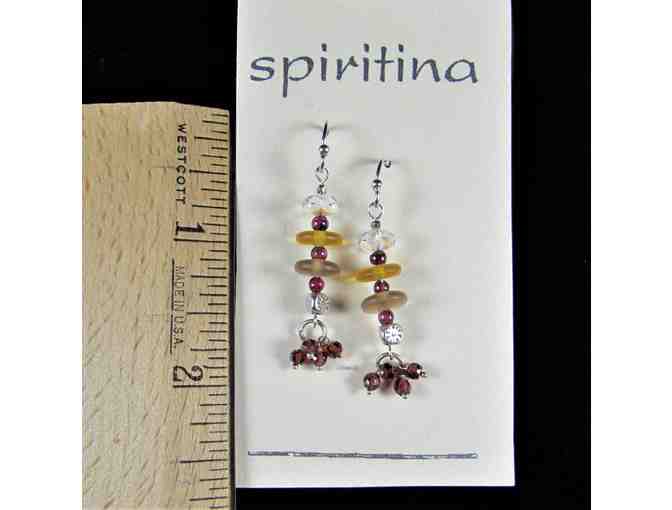 Multi-Color Czech Bead Earrings