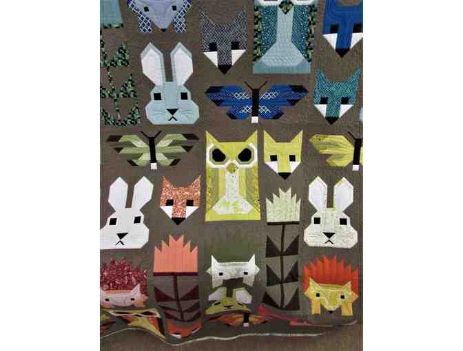 'Fancy Forest' Award-Winning Handmade Quilt