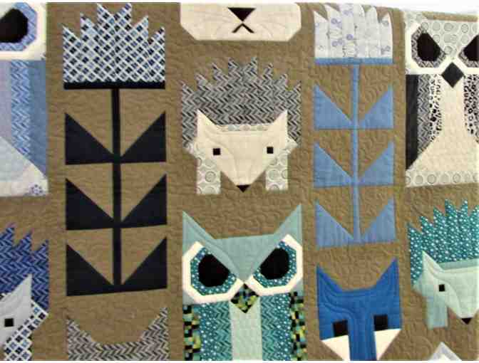 'Fancy Forest' Award-Winning Handmade Quilt