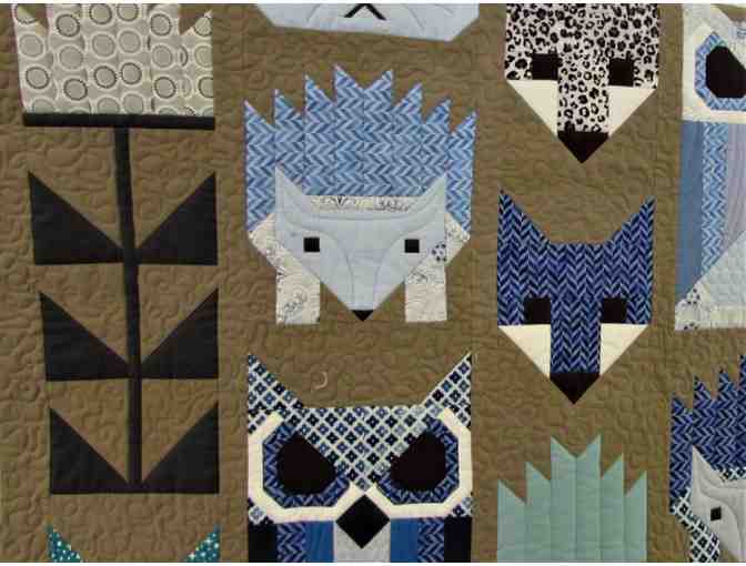 'Fancy Forest' Award-Winning Handmade Quilt