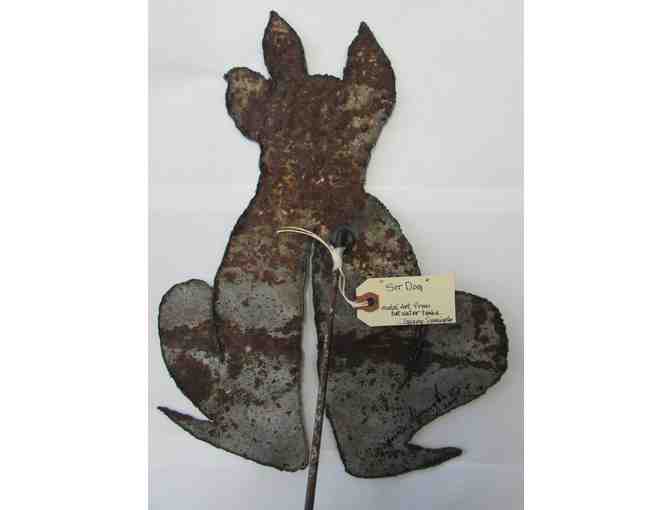 Metal Art, 'Sit Dog'