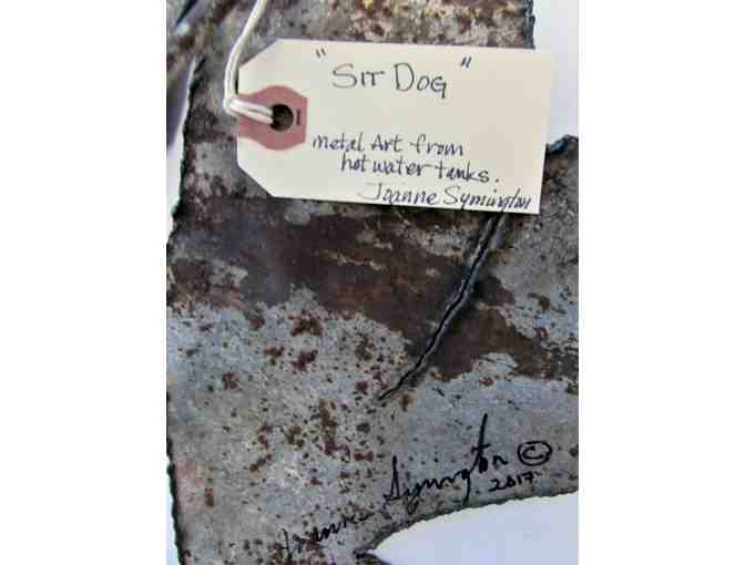 Metal Art, 'Sit Dog'