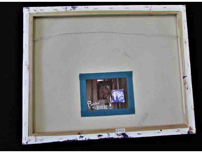 Unique Art - Painted by a Horse