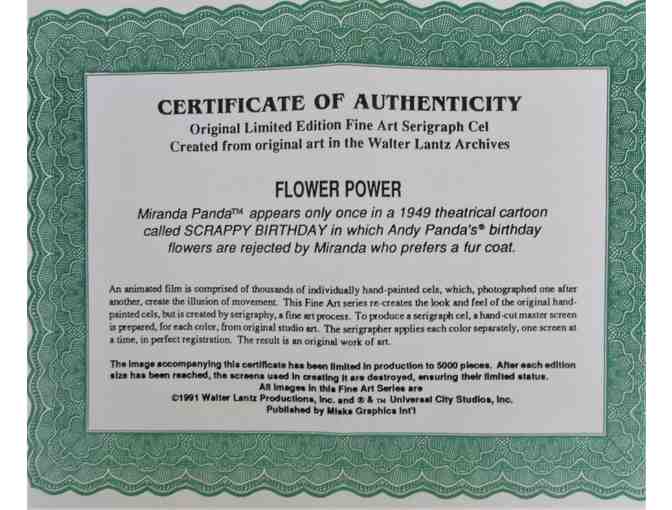 Set of 3 Walter Lantz Limited Edition Prints