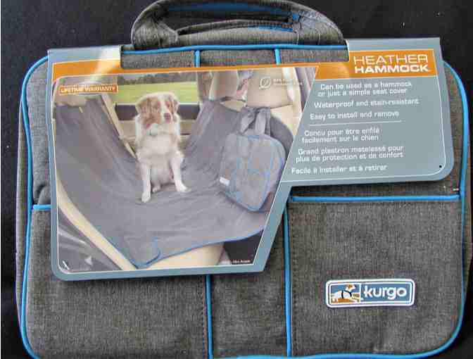 Kurgo Heather Hammock for your Travelling Dog
