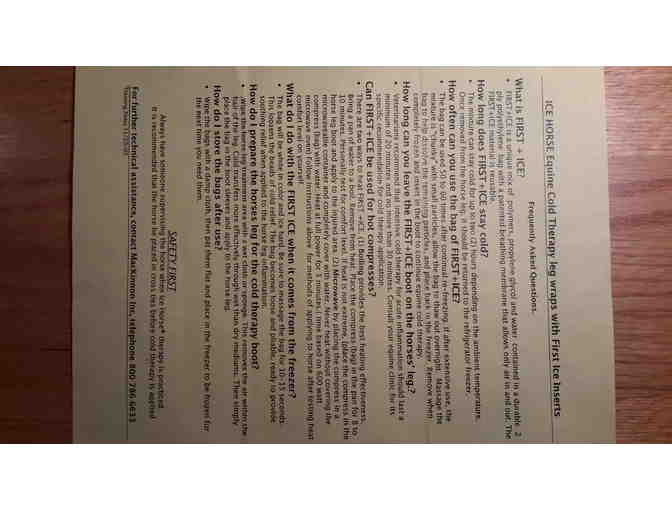 Cool Down Your Horse's Hocks