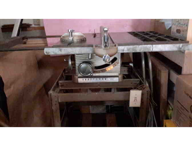 Vintage Craftsman Table Saw!
