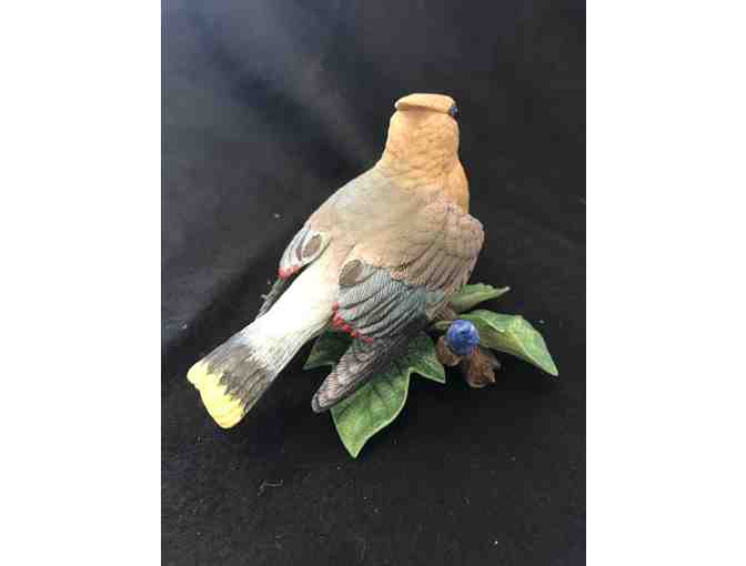Porcelain Cedar Waxwing By Lenox