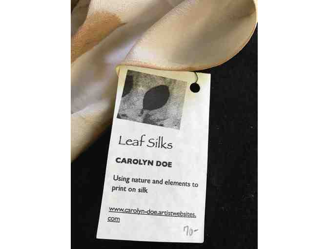 Silk, Eco-Dyed Scarf