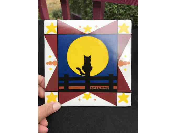 New Mexican Tiles ... Cats by Nina