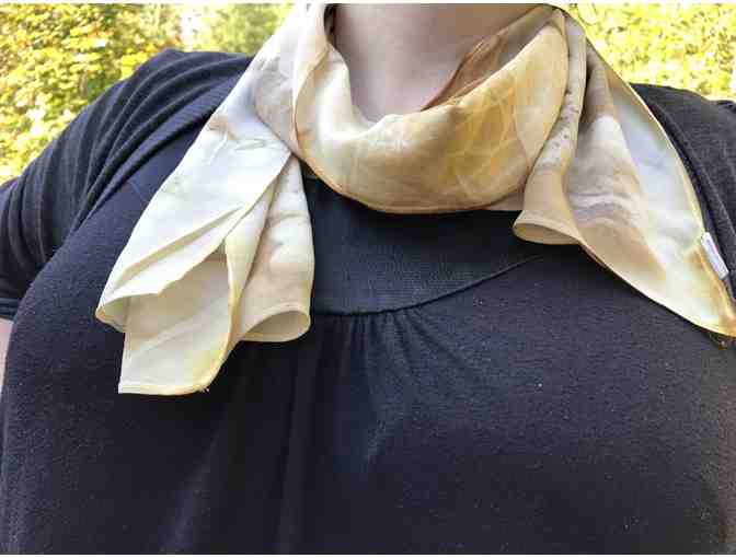 Silk, Eco-Dyed Scarf