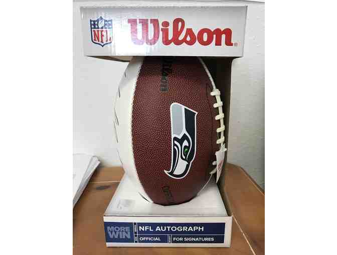 Signed Seahawks Football!