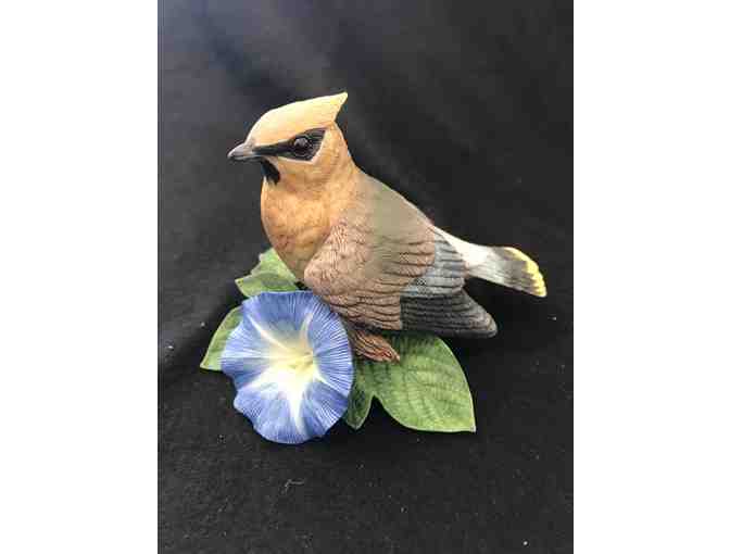 Porcelain Cedar Waxwing By Lenox