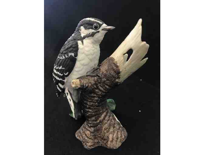 Dainty Downy Woodpecker Figurine by Lenox