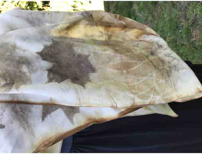 Silk, Eco-Dyed Scarf