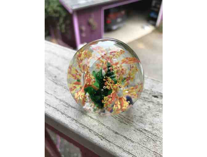 Glass Flowers & Birds