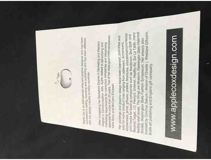 Rainy Day Dog Print by Apple Cox Designs