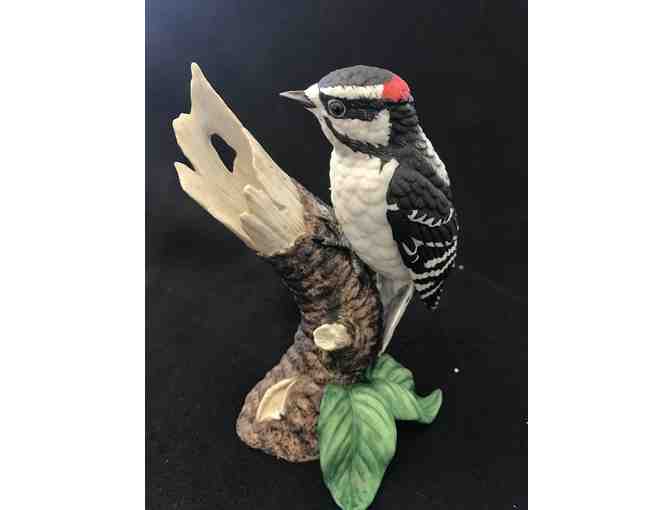 Dainty Downy Woodpecker Figurine by Lenox