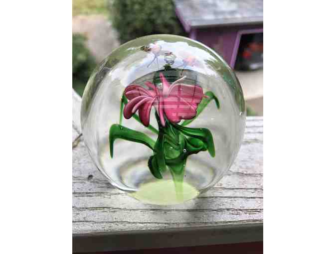 Glass Flowers & Birds