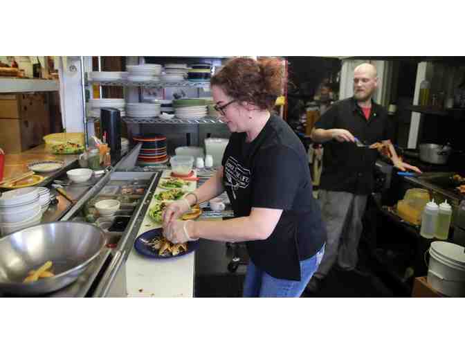 Dinner is served at the Home Made Cafe!