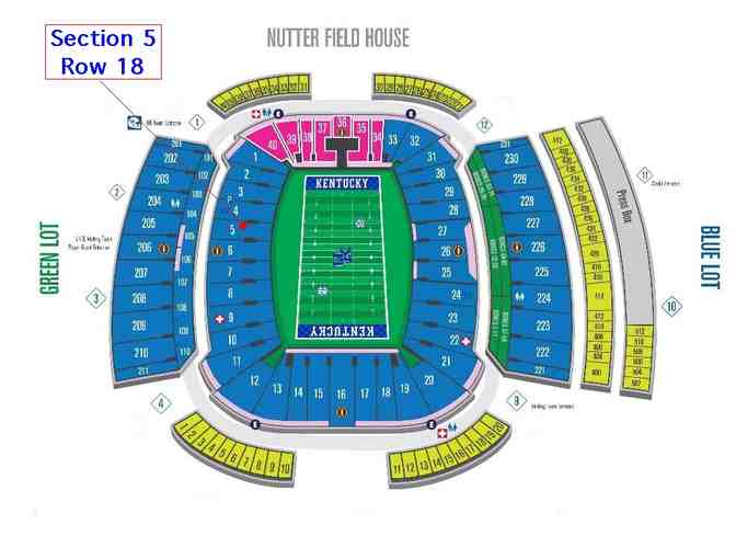4 Tickets to Kentucky -Tennessee Football Game; Oct. 31