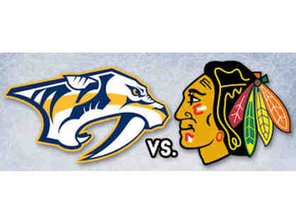 Two Black Hawks Tickets in Executive Suite & Parking