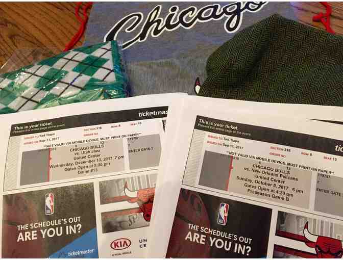 Chicago Bulls Ticket Package - 1 Preseason game & 1 Regular Season game