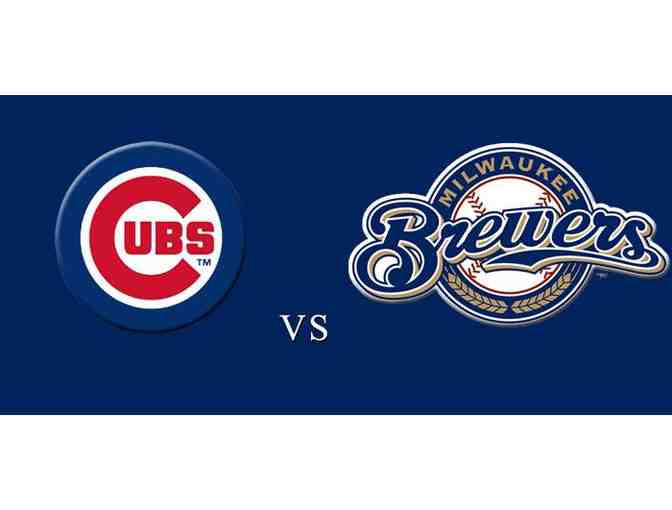 CUBS vs Milwaukee Brewers; Tuesday Sept 11 - 4 Tickets