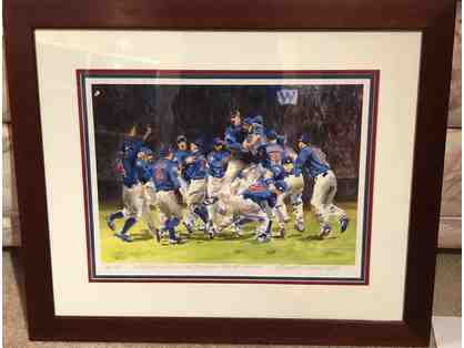 CELEBRATE! CHICAGO CUBS 2016 WORLD SERIES CHAMPS - LIMITED EDITION PRINT