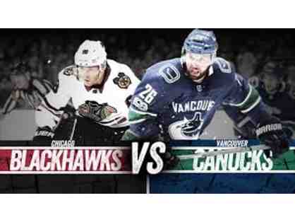 Blackhawks Game 2 tickets vs Vancouver November