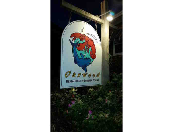 Oarweed Restaurant - $50 gift certificate