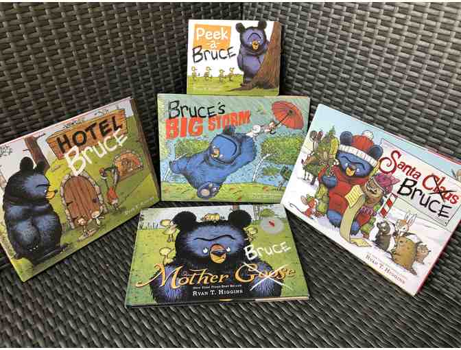 Autographed set of Ryan Higgins Children's Books - 5 included!