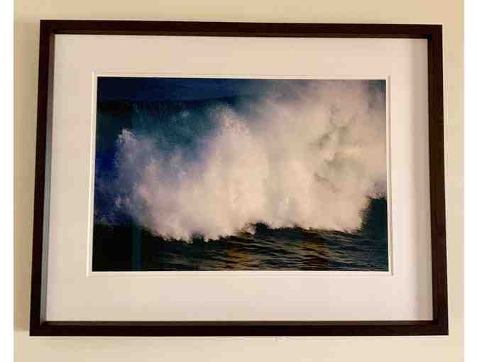 Steve Delaney photograph, framed by D. Pratt Framer