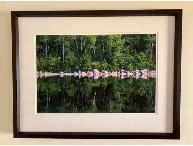 Steve Delaney photograph, framed by D. Pratt Framer - Reflections