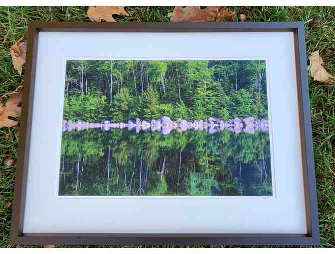 Steve Delaney photograph, framed by D. Pratt Framer - Reflections
