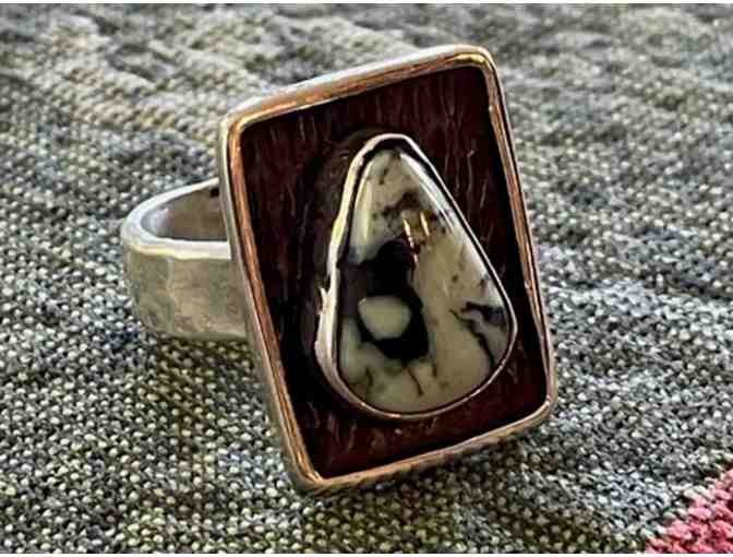 Custom Sterling Silver/ Turquoise ring