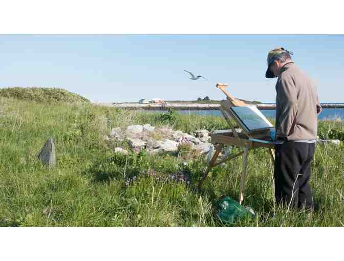 Bill Paarlberg artwork - 'Pepperrell Cove in the Distance'