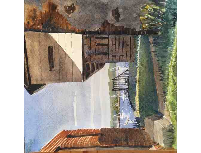 Bill Paarlberg artwork - 'Pepperrell Cove in the Distance'