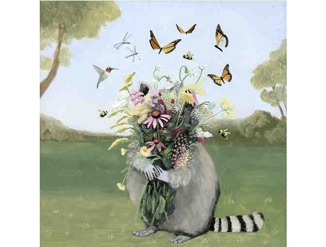 'R is for Rainbow' book and 'W is For Wildflowers and Things with Wings' Print