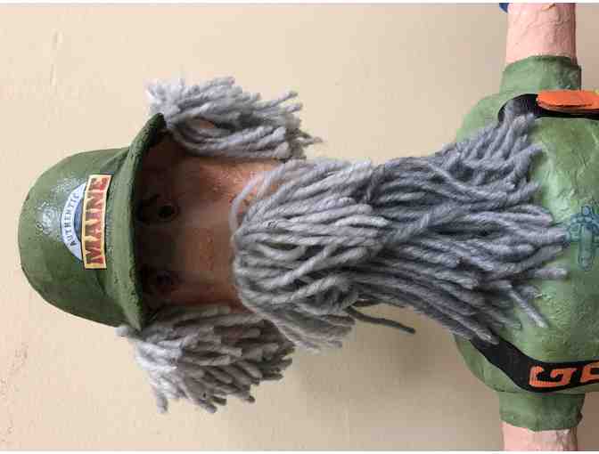 Lobsterman Statue - created by Betsy Wish