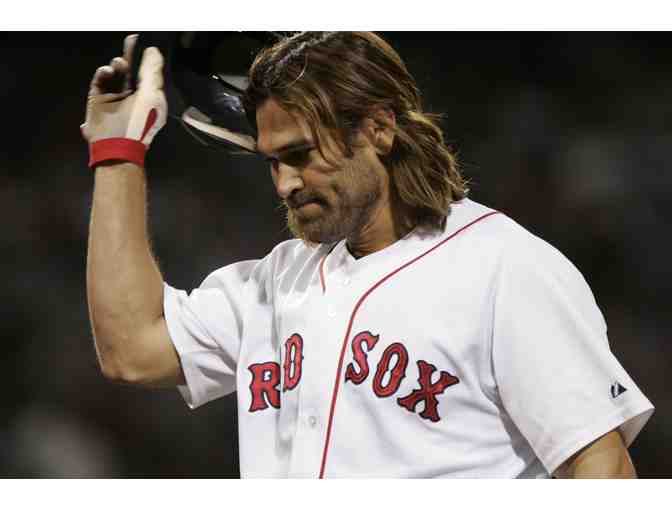 Johnny Damon signed baseball