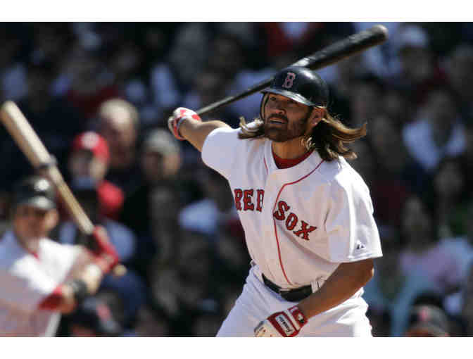 Johnny Damon signed baseball