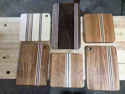 Learn to Make a Unique Wooden Cutting Board Or Have It Made for You