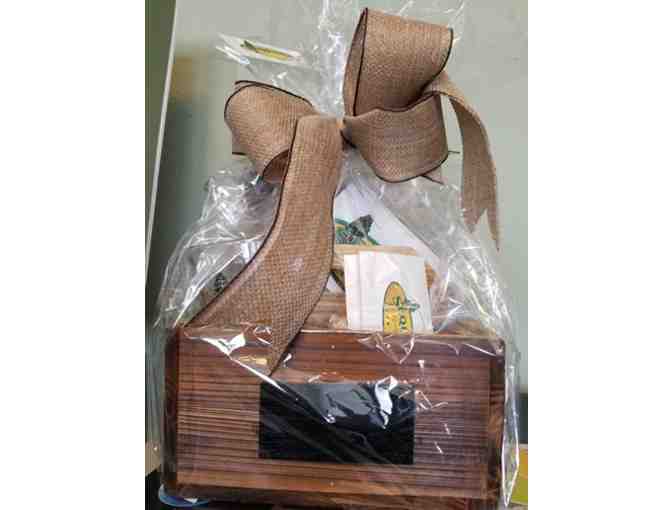 Gift basket from Sequoia Brewing Co.
