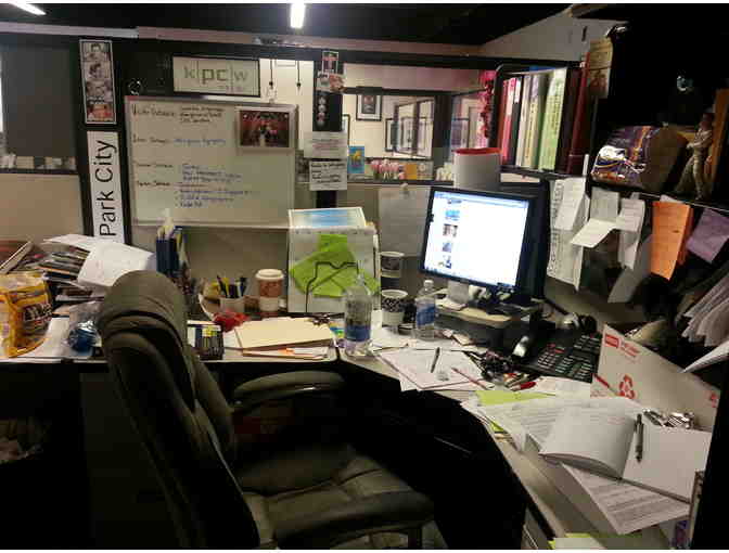 Sponsor Marketing Director/Classifieds Show Host Monika Guendner's Cubicle