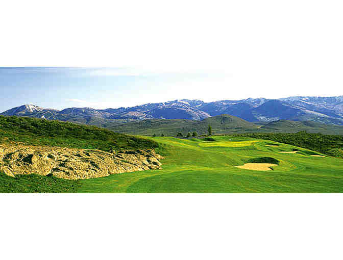 Golf for 4 at Promontory's Pete Dye Course