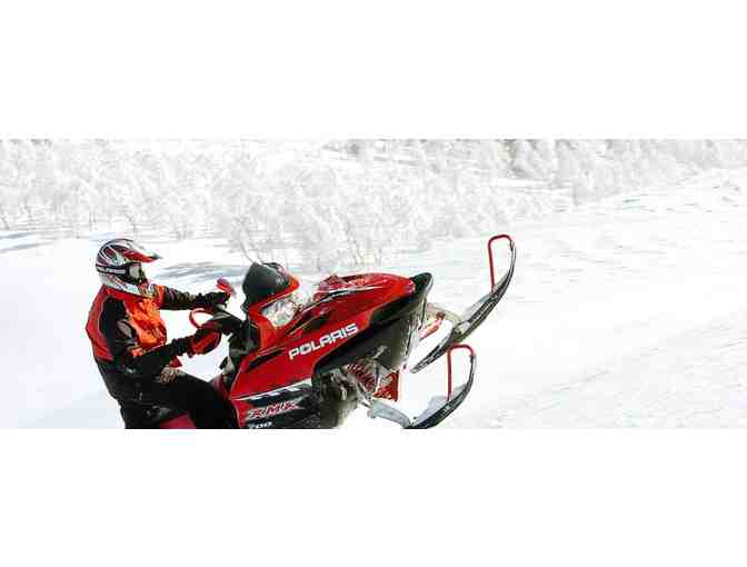 Half-day Snowmobile & Overnight Stay For Two